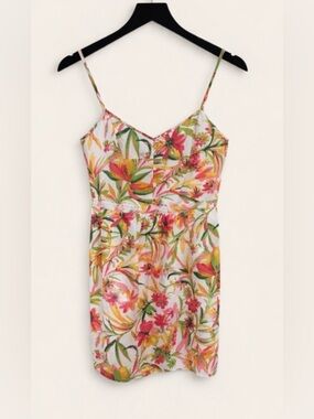 NWT J. Crew Women’s Size 4 Printed Seaside Cami Floral Summer Dress